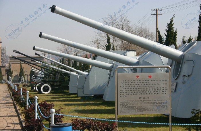 火炮展区