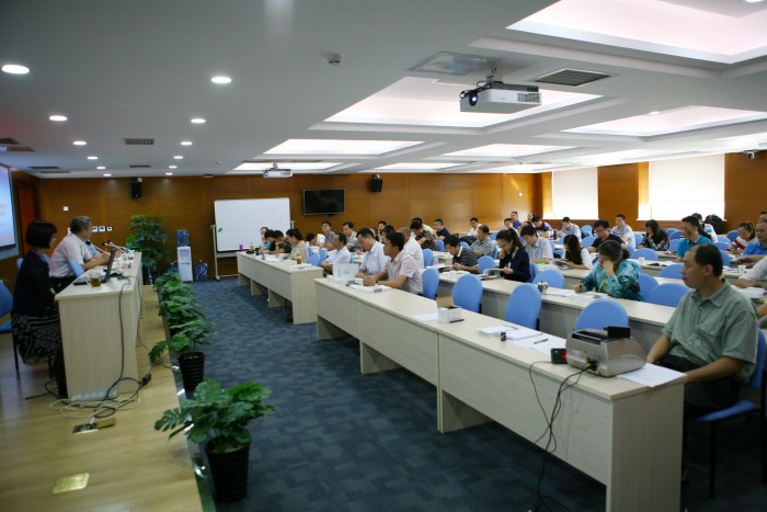 图为培训班现场