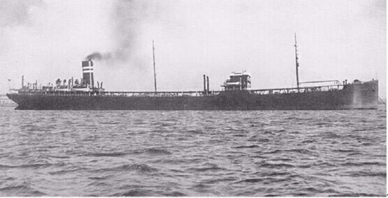 图7. 1928年,德国建造的“C.O.STILLMAN”号油轮。
