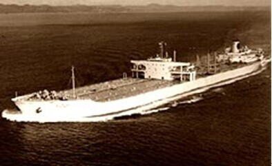 图10. 1962年,日本建造的“NISSHO MARU”号油轮。