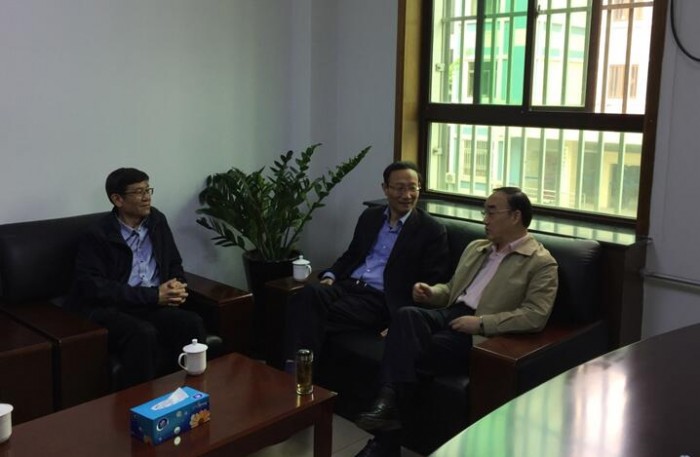 Chairman Huang Youfang visits President Meng Wengyong