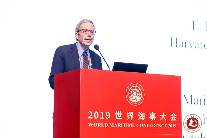 Dr. Eric Maskin delivered a keynote report on ‘Blockchain, Its Benefits and Drawbacks’.