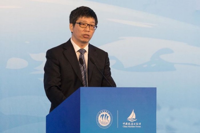 国家海洋局副局长石青峰做了《科学规划海洋经济发展》的演讲