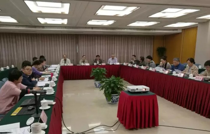 图为2017世界交通运输大会筹备工作会议现场