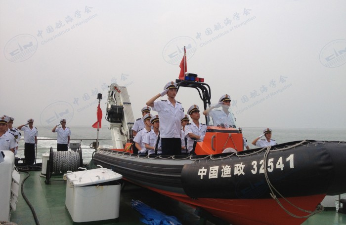 参加中国航海日活动