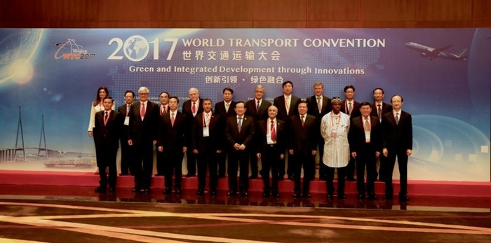 Participating leaders taking photos