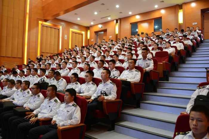 图为中国航海学会2016年学术年会会场