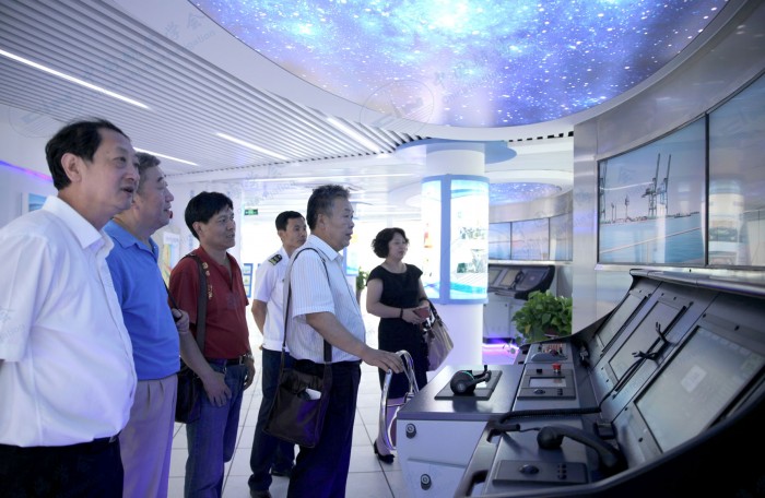 航海科普教育基地功能提升交流活动(天津航海学会莅临指导)